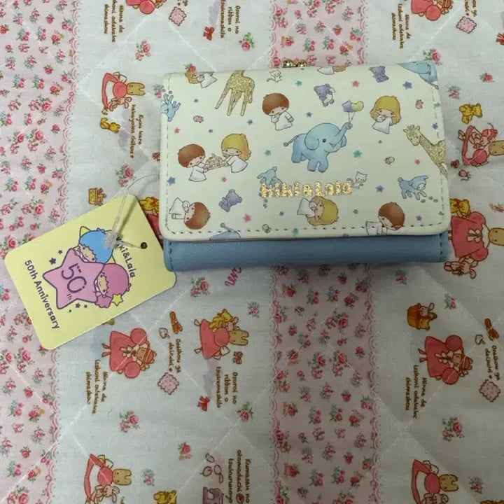 [BUNJANG] Sanrio Kiki &amp; Lala 50th Anniversary Wallet / 키키라라 50주년 기념지갑