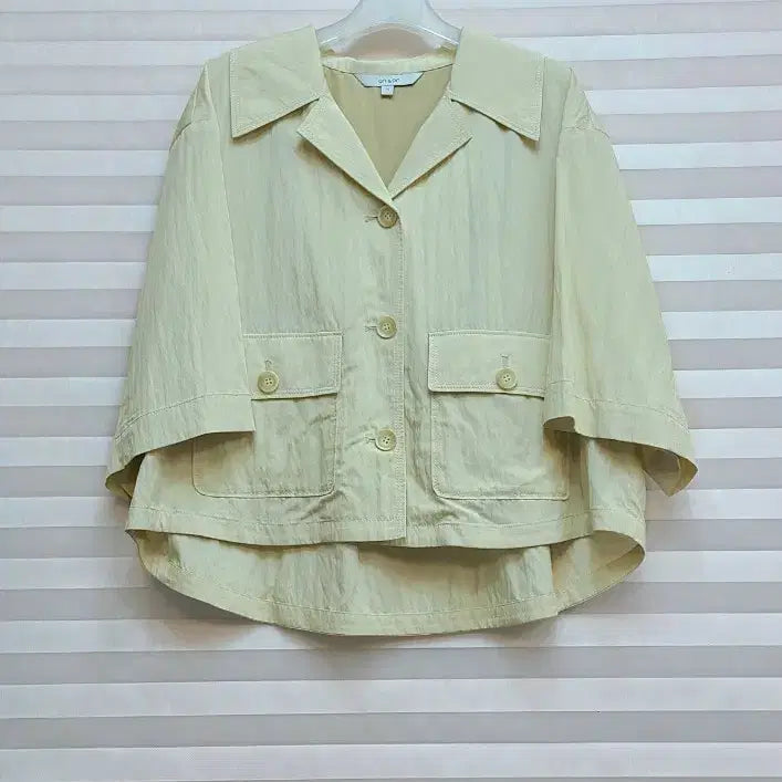 [BUNJANG] On&amp;On Half Sleeve Shirt Jacket / 온앤온> 하프소매 셔츠형 자켓 (219천원)