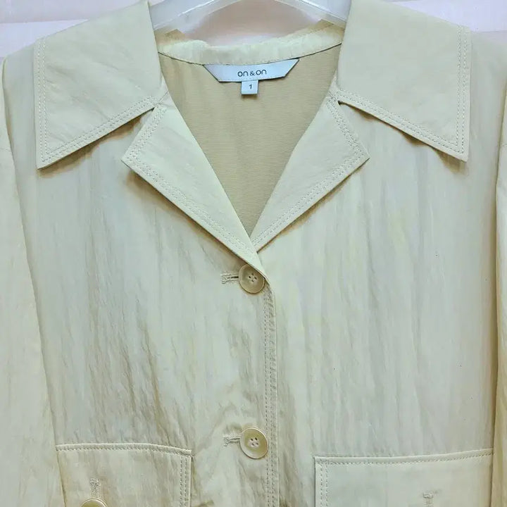 [BUNJANG] On&amp;On Half Sleeve Shirt Jacket / 온앤온> 하프소매 셔츠형 자켓 (219천원)
