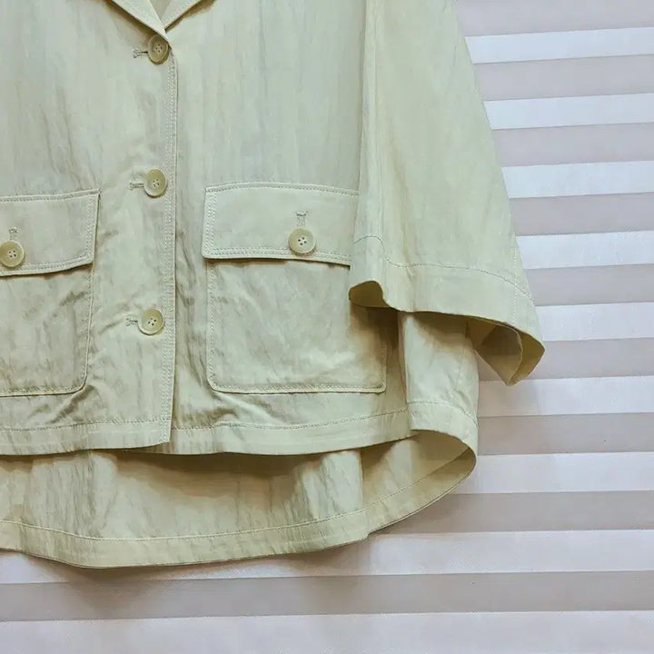 [BUNJANG] On&amp;On Half Sleeve Shirt Jacket / 온앤온> 하프소매 셔츠형 자켓 (219천원)