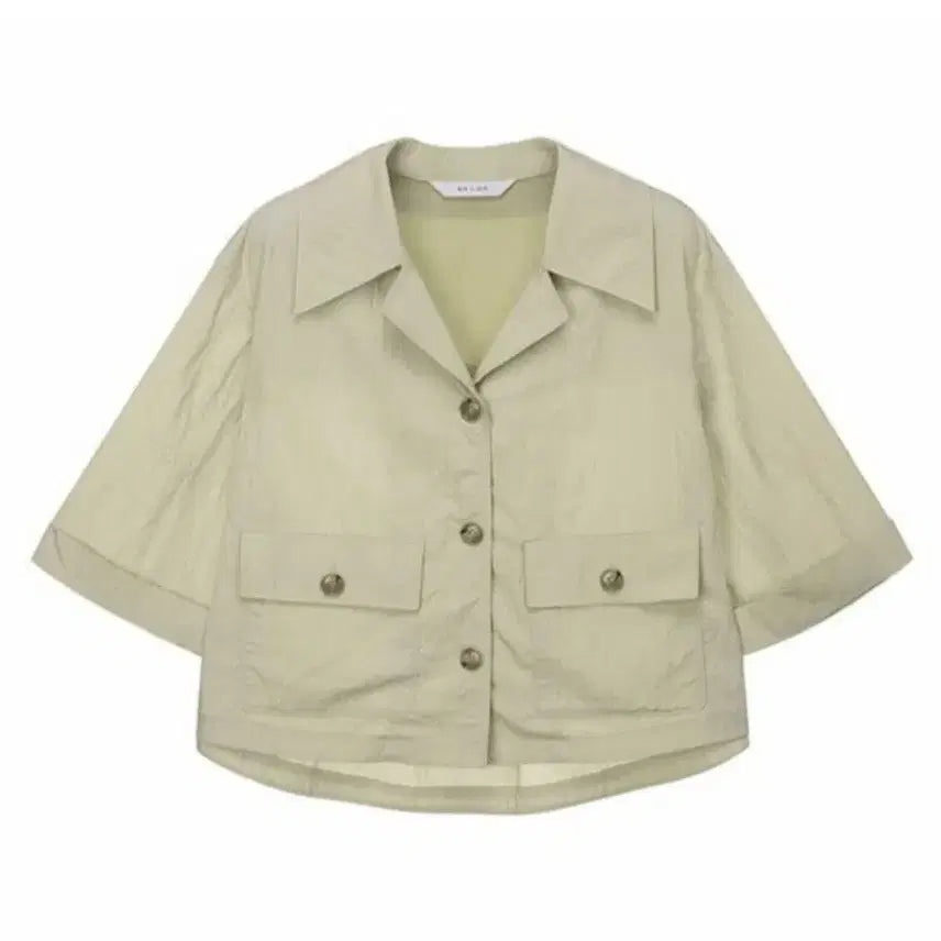 [BUNJANG] On&amp;On Half Sleeve Shirt Jacket / 온앤온> 하프소매 셔츠형 자켓 (219천원)