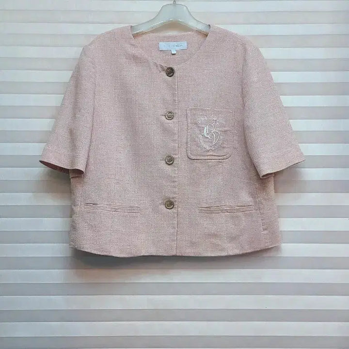 [BUNJANG] Olive Des Olive Pink Short Sleeve Jacket / 올리브데올리브> 핑크 반팔 숏자켓 (278천원)