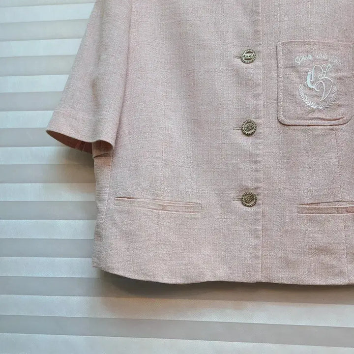[BUNJANG] Olive Des Olive Pink Short Sleeve Jacket / 올리브데올리브> 핑크 반팔 숏자켓 (278천원)
