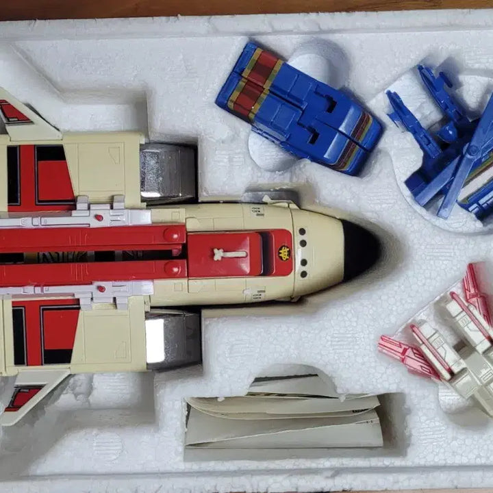[BUNJANG] Bandai Popynica Changeman Shuttle Base Vintage Plastic Die-cast / 반다이 포피니카 체인지맨 샤틀베이스 고전프라 초합금