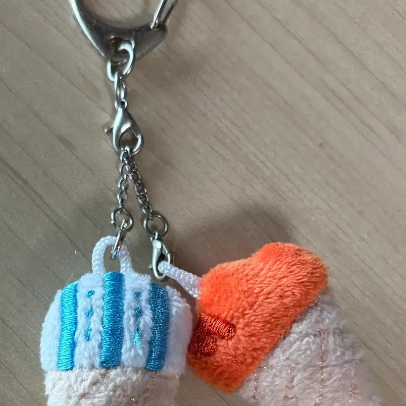 [BUNJANG] One Piece Kid &amp; Killer Ice Cream Keychain / 원피스 키드,킬러 아이스크림 키링