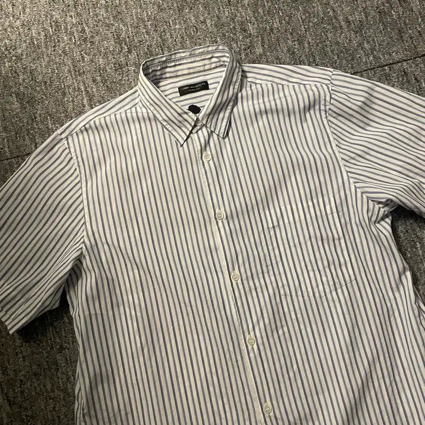 [BUNJANG] Comme des Garcons Homme Plus 04SS Galson Short Sleeve Shirt [L] / 04SS 꼼데가르송 옴므 플러스 갤슨 반팔 셔츠 [L]