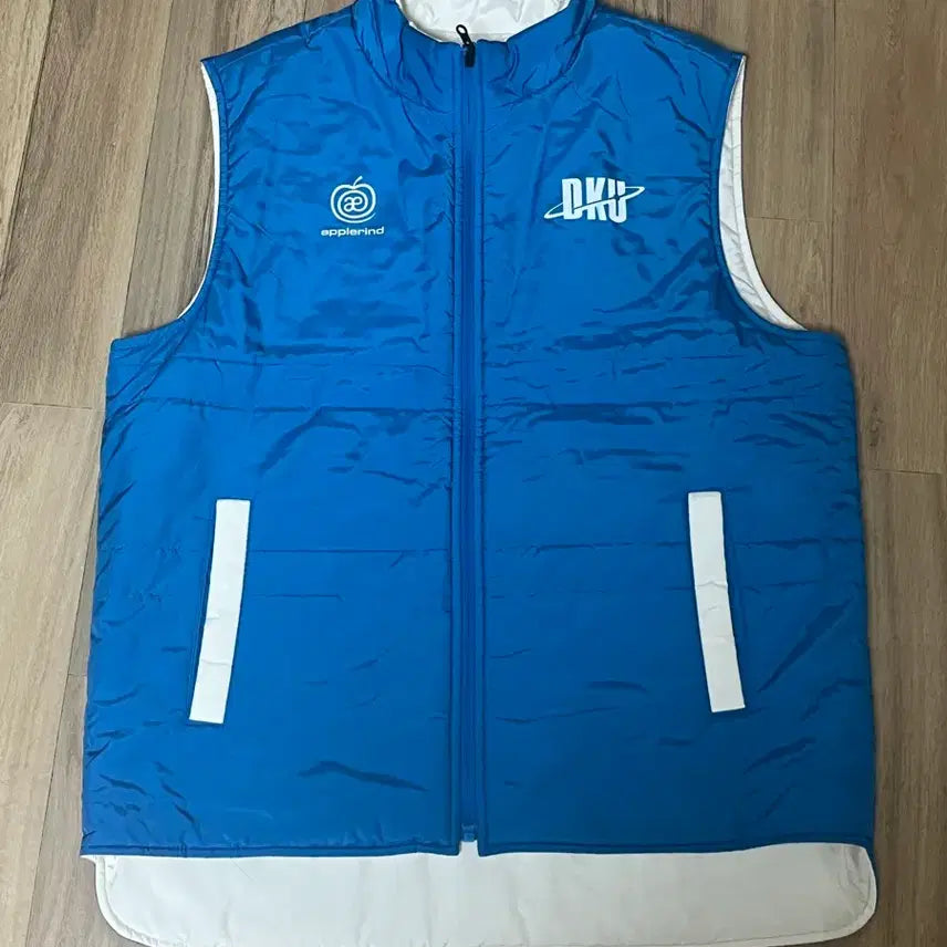 [BUNJANG] Dankook University Reversible Padded Vest (Size 105) / 단국대학교 양면조끼패딩