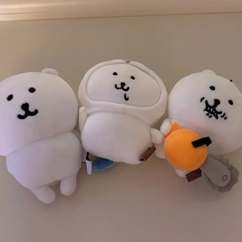 [BUNJANG] Hachiware Nongdamgom Mascot Bundle Set / 전기톱,하치와레 농담곰 인형 마스코트 일괄 양도