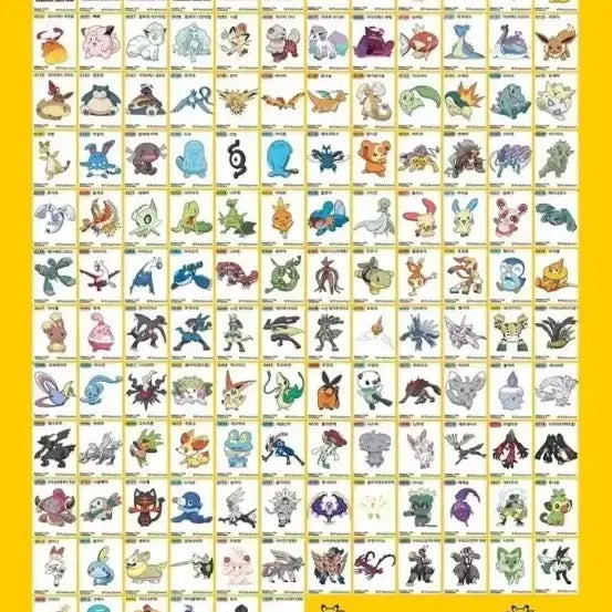 [BUNJANG] Pokemon Sticker Collection Season 5 / 무배가능 포켓몬 띠부씰 시즌5  개별판매