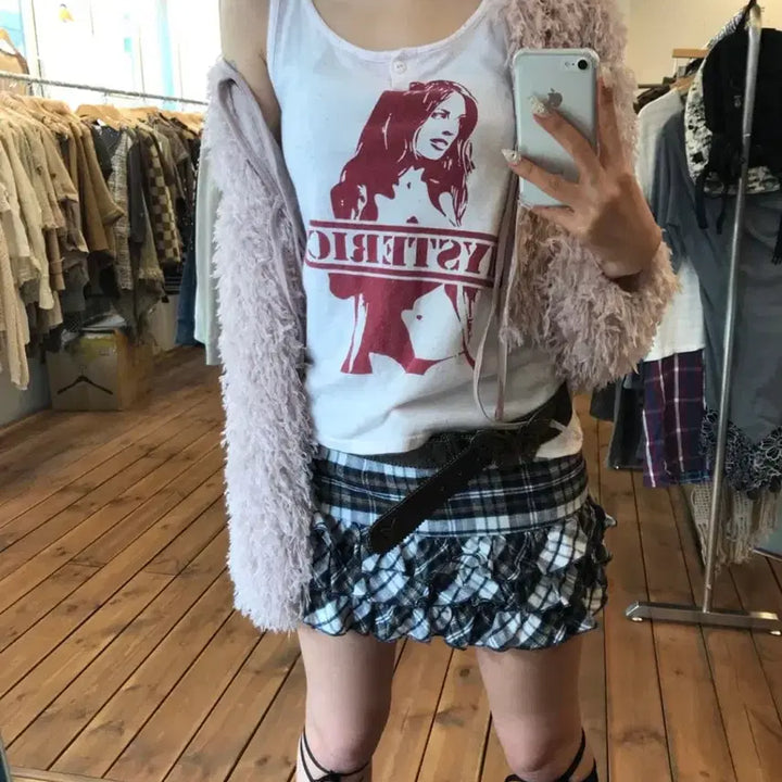 [SOLD OUT] 히스테릭글래머 히스걸 팝콘 나시