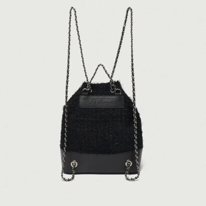 [SOLD OUT] 바넷  여성용 트위드 백팩 블랙