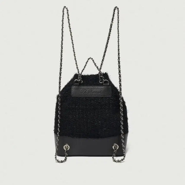 [SOLD OUT] 바넷  여성용 트위드 백팩 블랙
