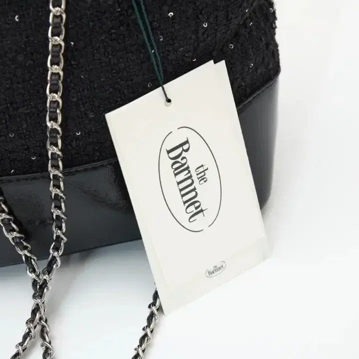 [SOLD OUT] 바넷  여성용 트위드 백팩 블랙