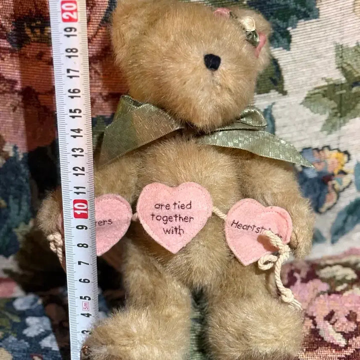 [BUNJANG] Boyds Bears Sister Bear with Heart Message / 보이즈베어 곰인형 자매 하트