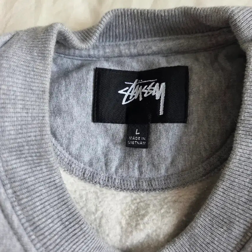 [BUNJANG] Stussy Sport Sweatshirt Grey / 스투시 스포츠 맨투맨 그레이