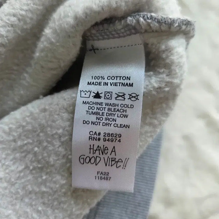 [BUNJANG] Stussy Sport Sweatshirt Grey / 스투시 스포츠 맨투맨 그레이