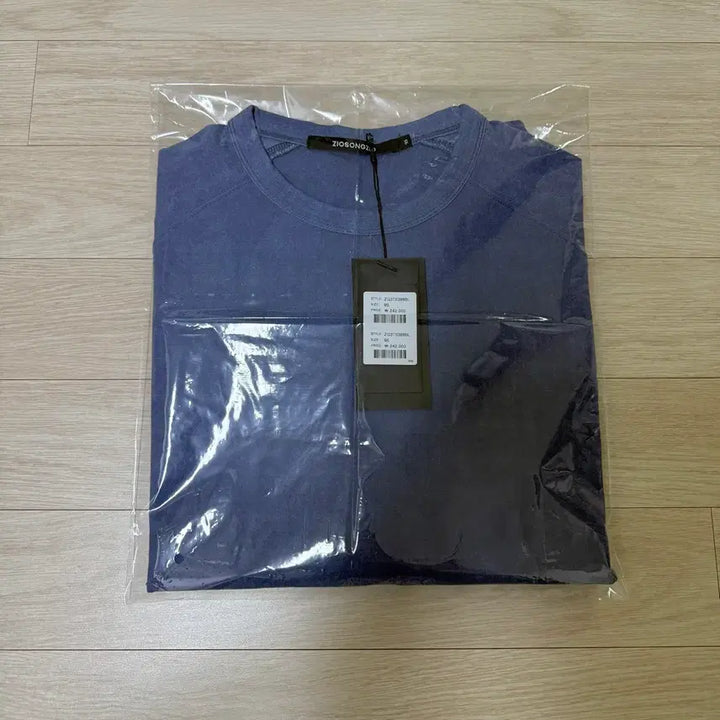[SOLD OUT] 지오송지오 다잉 래글런 티셔츠 블루 - 95 사이즈