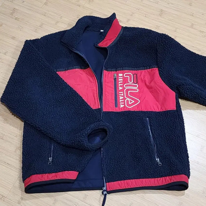 [BUNJANG] Fila Fleece Jacket / 휠라 FILA 양털 후리스