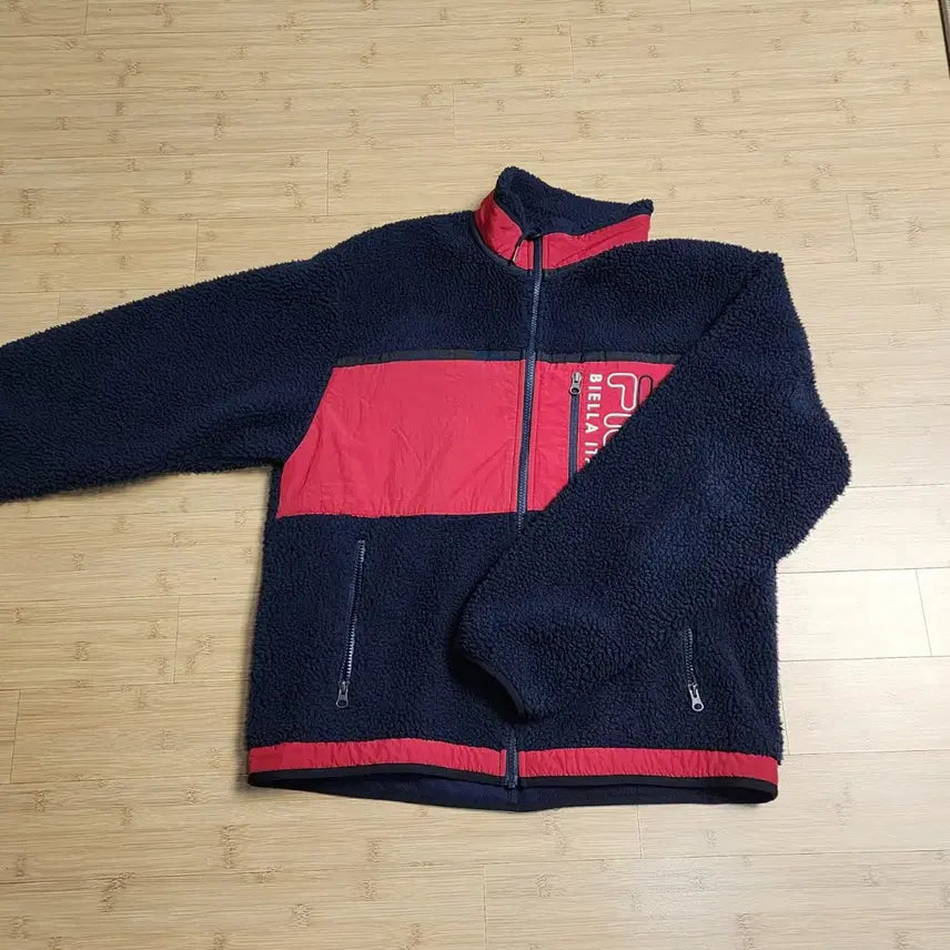 [BUNJANG] Fila Fleece Jacket / 휠라 FILA 양털 후리스