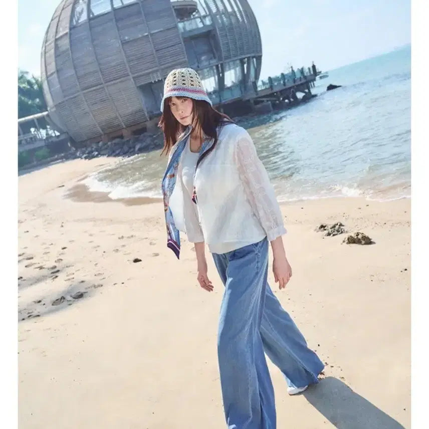 [SOLD OUT] 새상품)지스튜디오 방도 실크 양면 스카프