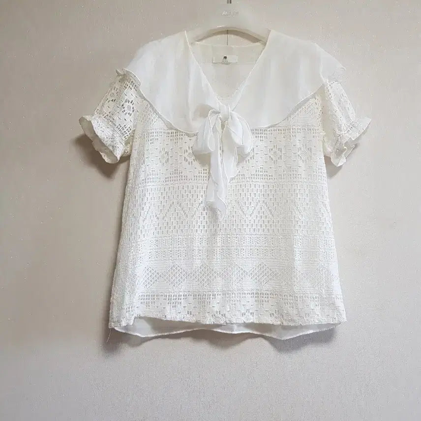 [BUNJANG] Sera Ivory Lace Blouse / 세라 블라우스