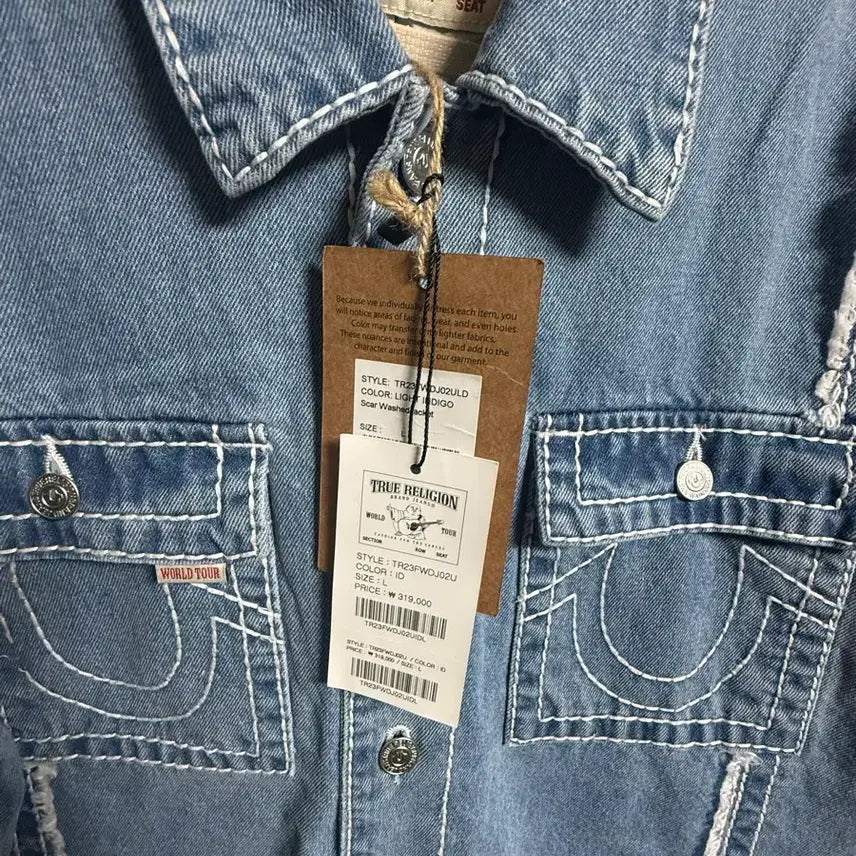 [SOLD OUT] [L] 트루릴리젼 데님 청자켓