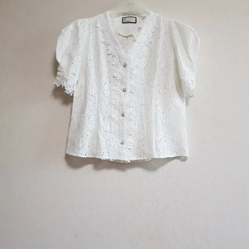 [BUNJANG] Lace Blouse / 레이스 블라우스