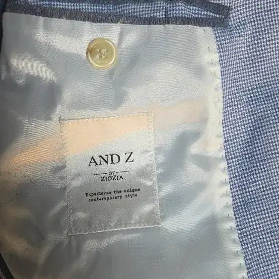 [BUNJANG] ANDZ Summer Check Blazer Jacket / 앤드지 여름용 체크 블레이저자켓 100사이즈