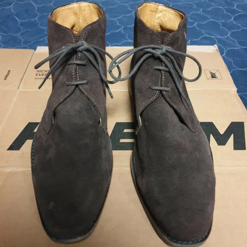 [BUNJANG] Dasman Homme Suede Desert Chukka Boots Mocha (265) / (수제화) 다스만 옴므 스웨이드 데저트 처카부츠  모카 (265)