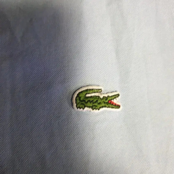 [BUNJANG] Lacoste Oxford Slim Fit Long Sleeve Shirt Sky Blue (Size 95) / (동일드방레) 라코스테 옥스퍼드 슬림핏 긴팔셔츠 스카이블루 (95)