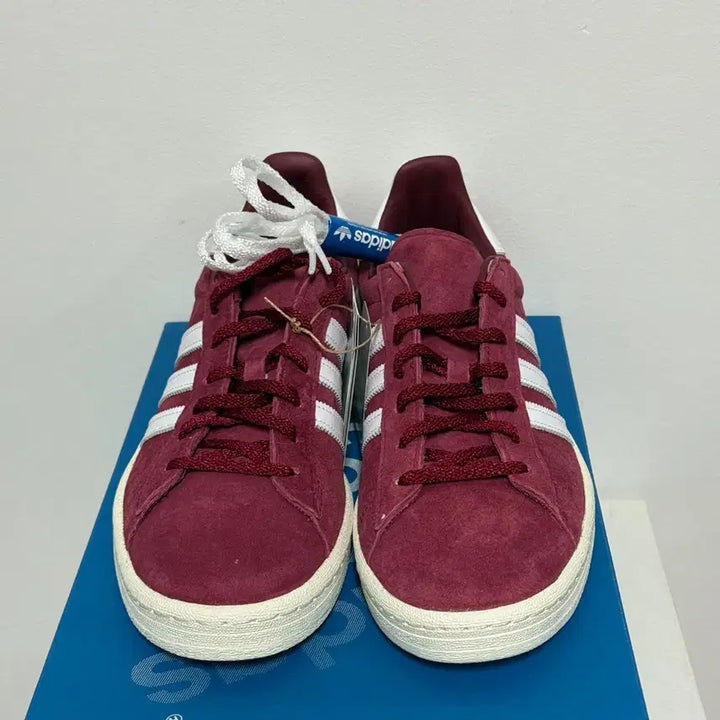 [BUNJANG] Adidas Campus 80s Burgundy Shoes / [280] 아디다스 캠퍼스 80s 버건디
