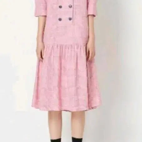 [SOLD OUT] 럭키슈에뜨 카라 원피스