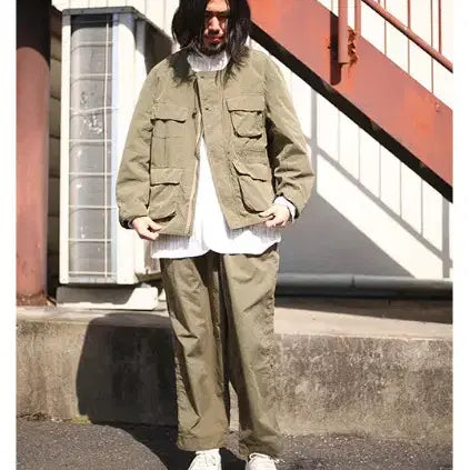 [SOLD OUT] PORTER CLASSIC WEATHER NO COLLAR JACKET