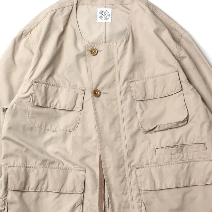 [SOLD OUT] PORTER CLASSIC WEATHER NO COLLAR JACKET