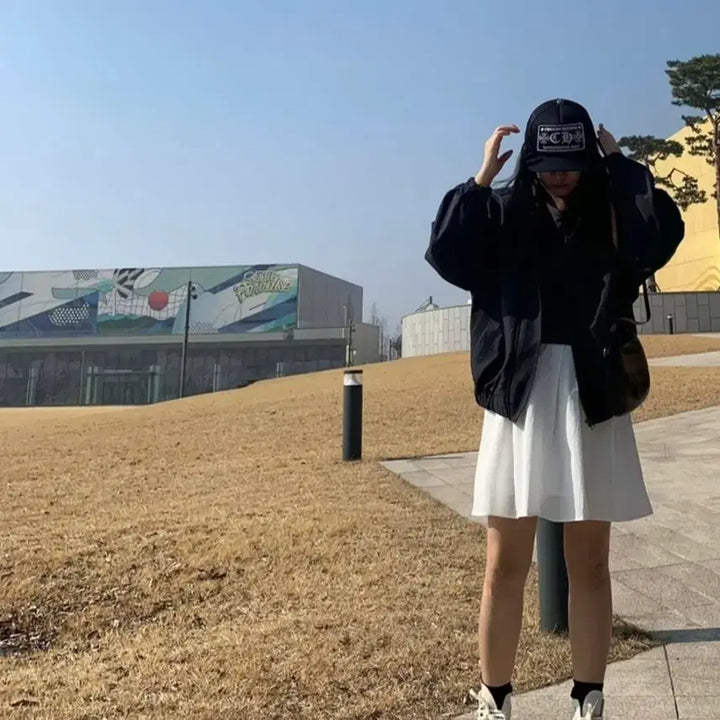 [SOLD OUT] 에크리스 런 블루종 점퍼