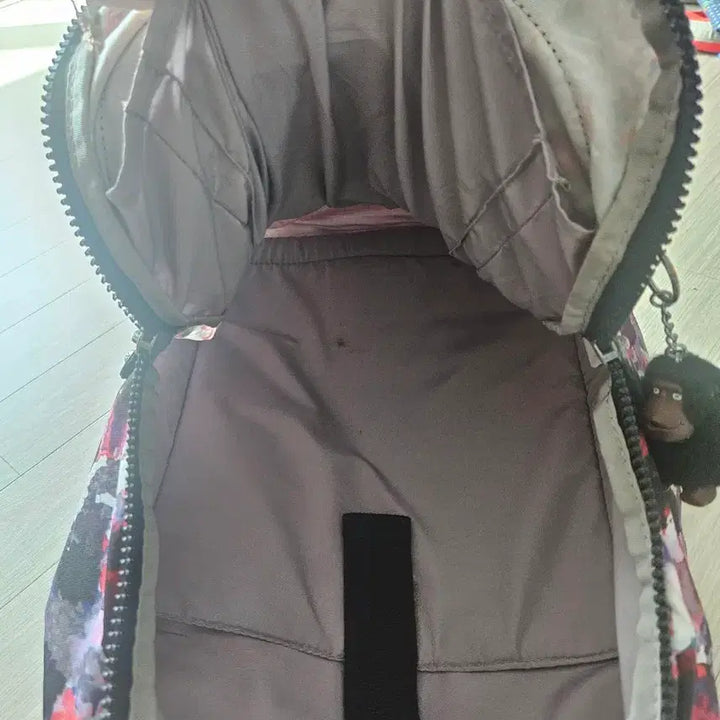 [BUNJANG] Kipling Floral Pattern Backpack / 키플링 백팩 플로럴 패턴