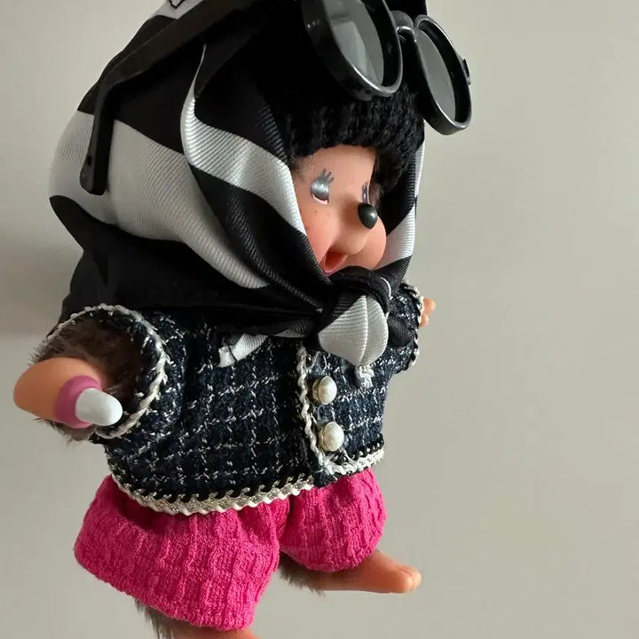 [BUNJANG] Amuse Monchhichi Custom Figure with Custom Outfit / 어뮤즈 몬치치 커스텀 새상품