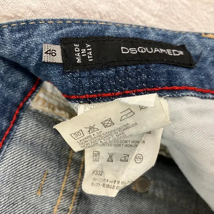 [BUNJANG] Dsquared2 Distressed Jeans (Size 46) / 디스퀘어드2 디스트로이드 진 (46 사이즈)