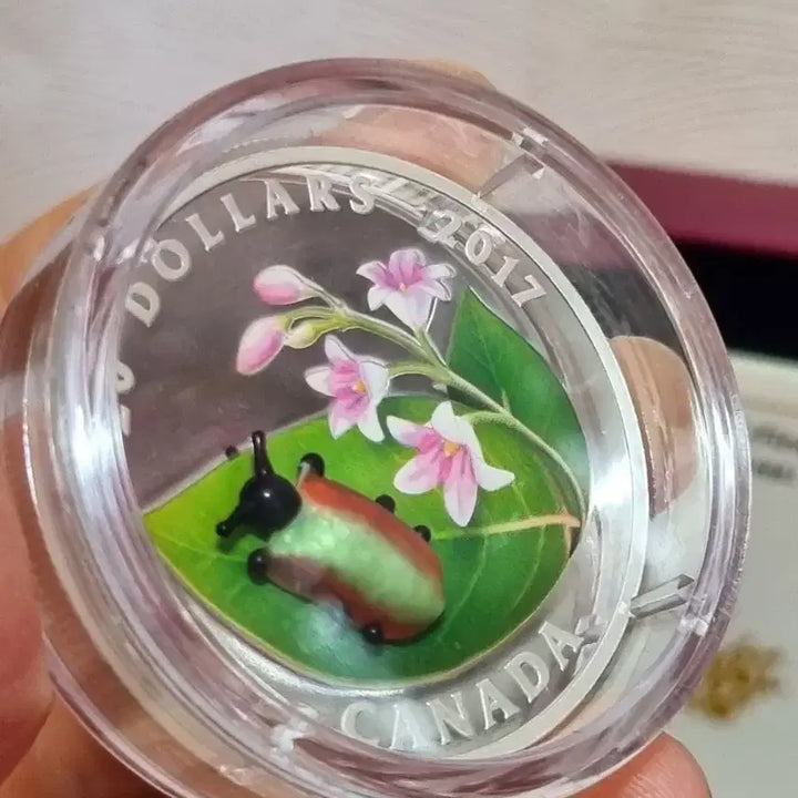 [BUNJANG] Royal Canadian Mint 2017 Insect Silver Coin / 로얄 캐나다 2017 곤충 은화