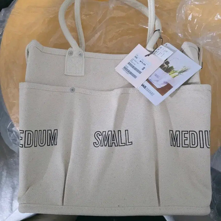 [BUNJANG] Atcorner IAG Square Canvas Tote Bag / (새상품) 앳코너 토트백( IAG SQUARE ) 캔버스 가방