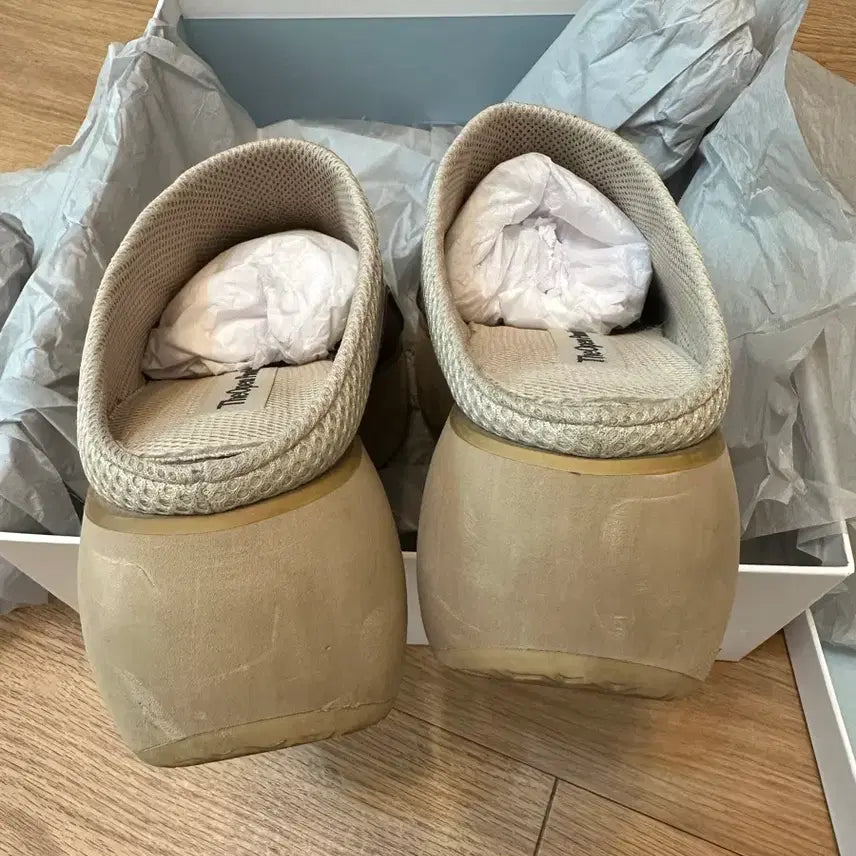 [BUNJANG] TheOpenProduct Mesh Platform Mules / 오픈와이와이(더오픈프로덕트) 매쉬 플래폼 뮬