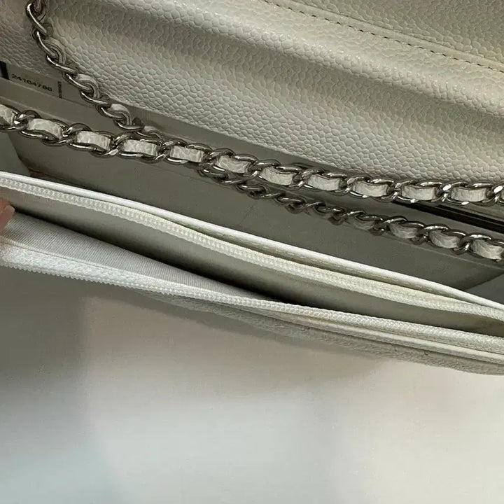 [BUNJANG] White Chain Bag / 체인백