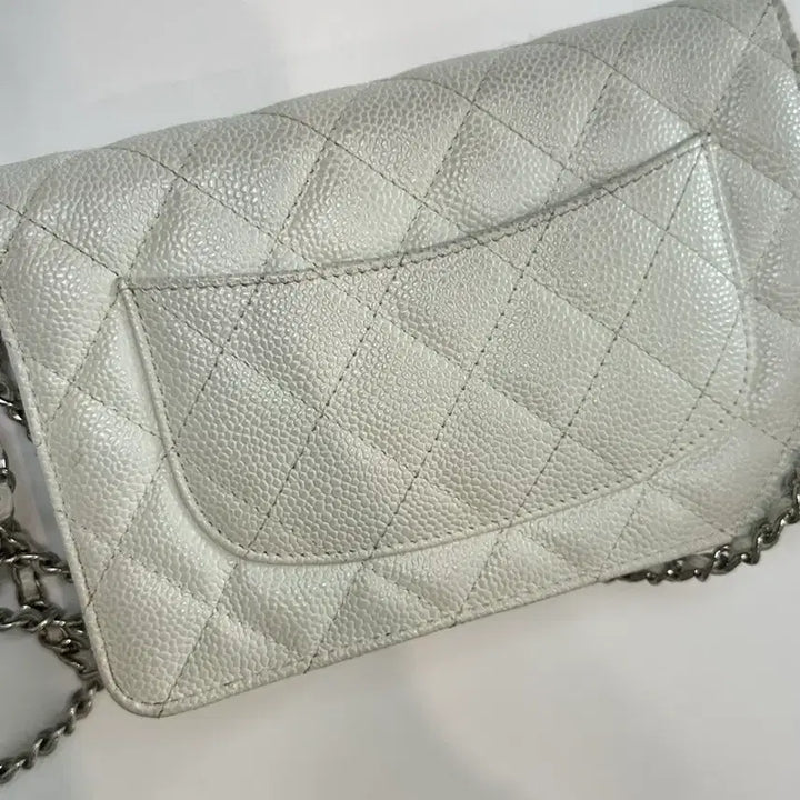 [BUNJANG] White Chain Bag / 체인백