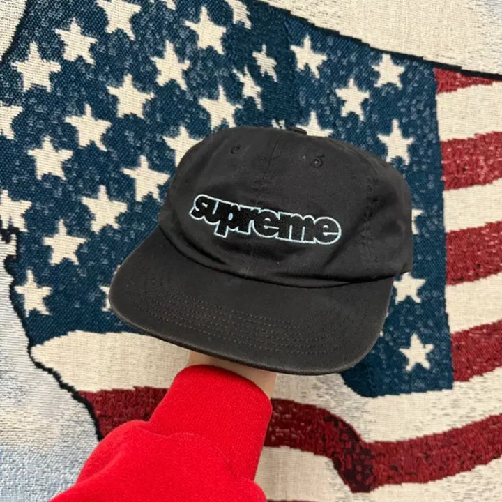 [BUNJANG] Supreme 6 Panel Cap / 18fw supreme 6panel cap