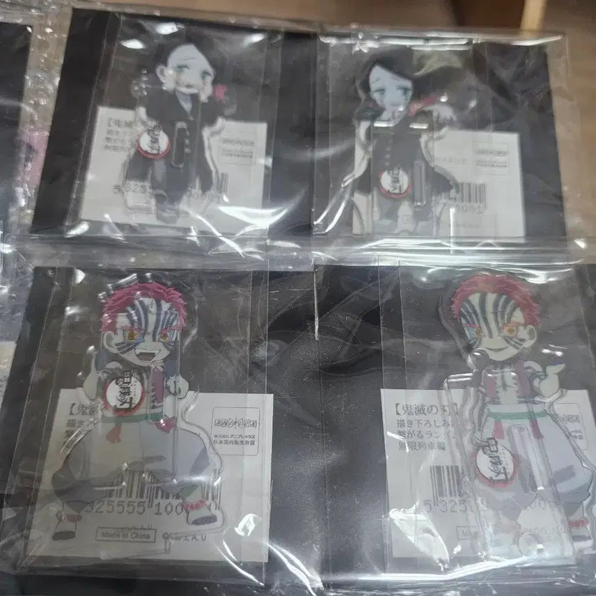 [BUNJANG] Demon Slayer Akaza, Kyojuro Rengoku, Enmu Connecting Acrylic Stand / 귀멸의 칼날 귀칼 연결 아크릴 스탠드 아카자 센쥬로 엔무