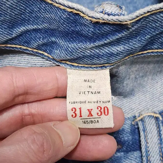 [BUNJANG] RRL Clearbill Jeans 31X30 / RRL 리페어 클리어빌 진 (스트레이트핏) 31X30