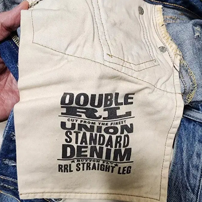 [BUNJANG] RRL Clearbill Jeans 31X30 / RRL 리페어 클리어빌 진 (스트레이트핏) 31X30