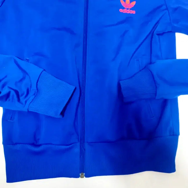 [BUNJANG] Adidas Firebird Y2K Track Top Jersey Cobalt Blue Neon Pink / [아디다스] Y2K 팝컬러 블루 핑크 삼선 파이어버드 트랙탑 져지 100