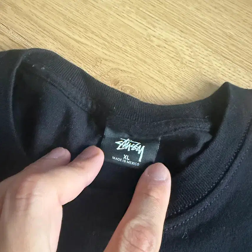 [BUNJANG] Stussy World Tour T-shirt Black / [XL]스투시 월드 투어 티셔츠 블랙