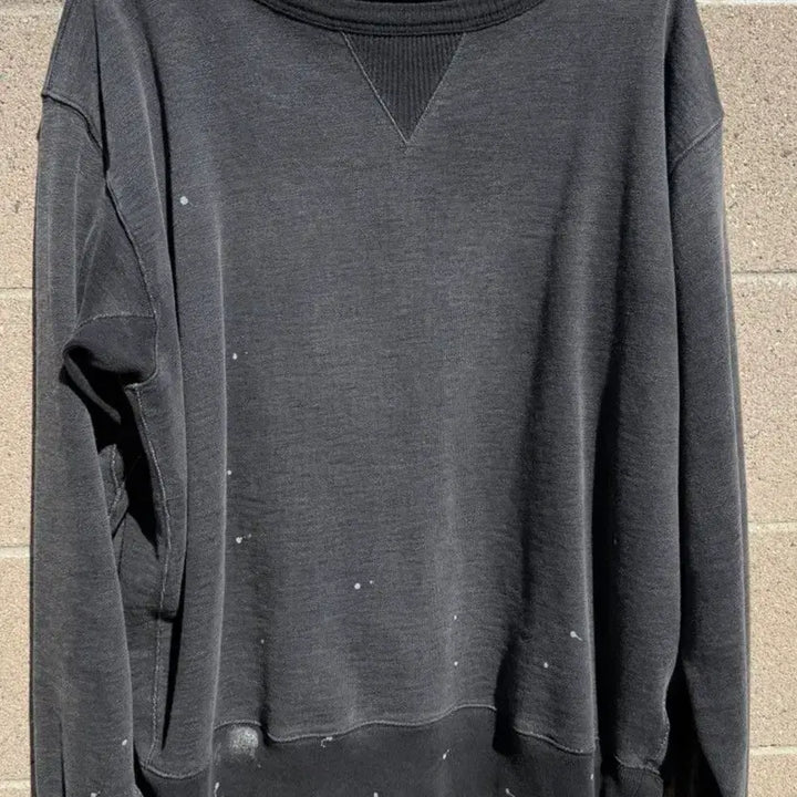 [BUNJANG] RRL Distressed Sweatshirt XL / rrl 디스트레스 스웻셔츠 xl